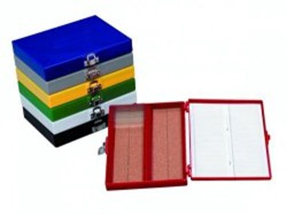 Slika za MICROSCOPE SLIDE BOX, RED