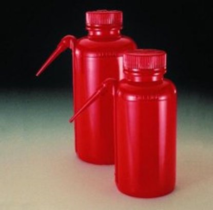 Slika za SAFETY WASHING BOTTLES,PE-LD,RED,CAP 250