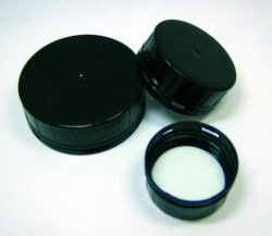 Slika za TAMPER-EVIDENT CAPS PP, BLACK