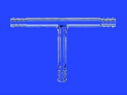 Slika za TUBING CONNECTORS, T-SHAPE, TOTAL LENGTH