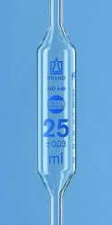 Slika za VOLUMETRIC PIPET 25 ML, WITH 2 MARKS