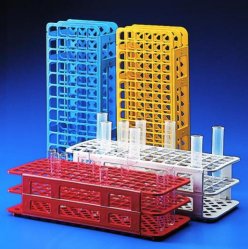 Slika za TEST TUBE RACK, YELLOW, PP