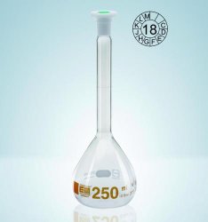 Slika za VOLUMETRIC FLASK 5 ML, BROWN GRADUATED