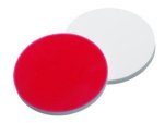 Slika za LLG-SEPTA N 9, Silicone white/PTFE red