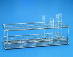 Slika za TEST TUBE STANDS,ST.STEEL,18 X 18 MM,