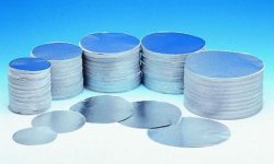 Slika za ROUND ALUMINUM DISKS,0.03 MM,DIAM. 80 MM