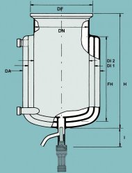 Slika za FLAT GROUND FLANGE REACTION VESSEL 15000