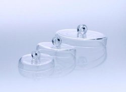 Slika za QUARTZ GLASS CRUCIBLE LID 34 MM DIA.