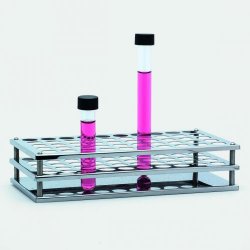 Slika za TEST TUBE RACK, STAINLESS STEEL