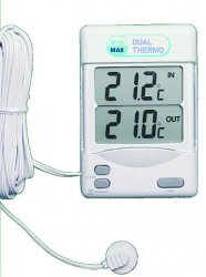 Slika za ELECTRON INDOOR / OUTDOOR THERMOMETER