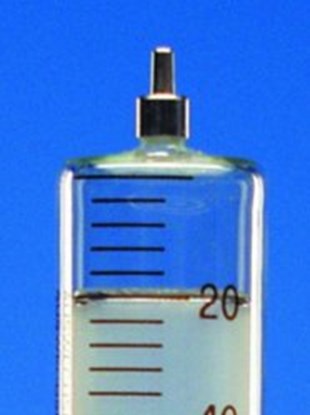 Slika za ALL-GLASS SYRINGES,CAP. 2 ML,GLASS CONE,