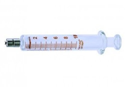 Slika za ALL-GLASS SYRINGES,CAP. 10 ML,GLASS CONE