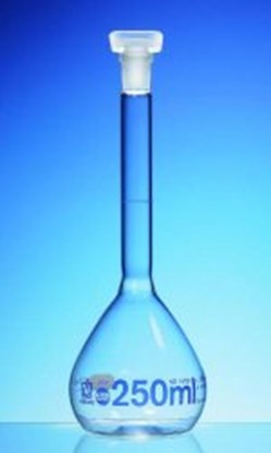 Slika za MEASURING FLASK 250 ML, CL.A, BOROSILICA