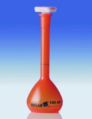 Slika za VOLUMETRIC FLASK 10 ML, OPAK, PMP