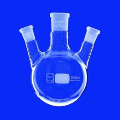 Slika za THREE-NECK ROUND BOTTOM FLASKS,DURAN®,CA